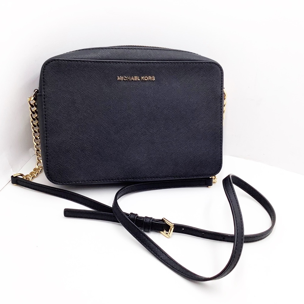 {Michael Kors} Saffiano Jet Set Crossbody Bag
